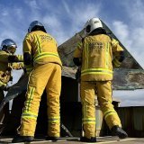 Les pompiers genevois sont intervenus plus de 200 fois dimanche en raison d'une bise violente.
